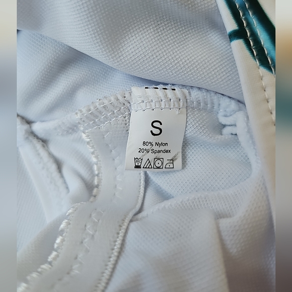 Gorgeous Cactus Print One Piece Swimsuit Bathing Suit Size S - Picture 14 of 15